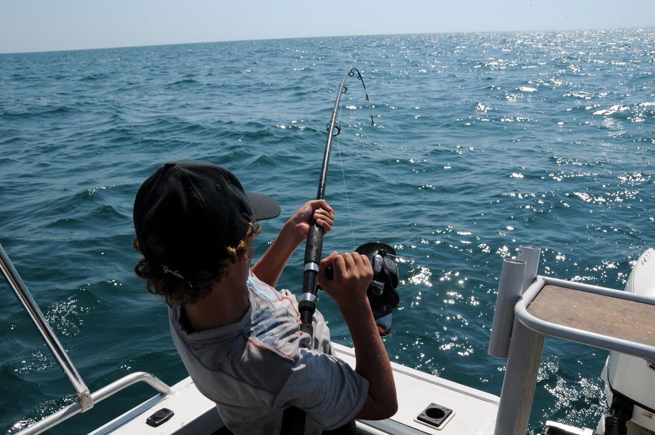 Off shore fishing