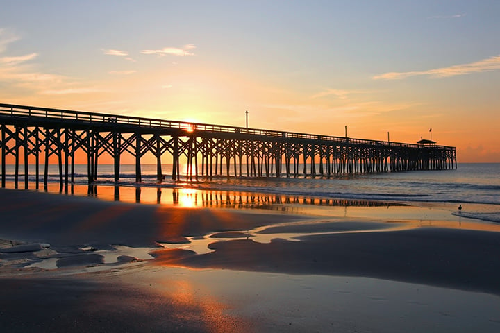 Pawleys Pier Atlantic Ocean